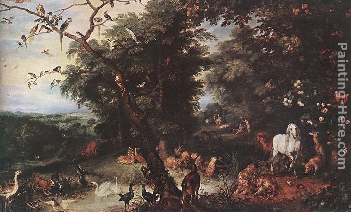 Jan the elder Brueghel The Original Sin